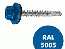 Саморез кровельный RAL-5005  5,5x19 (250шт)